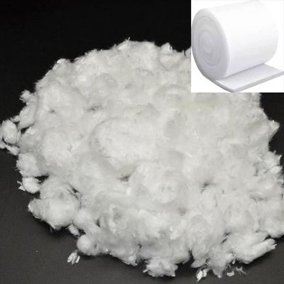Global Recycled Standard Low Melt Fiber 4D Long Staple Fiber