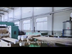 Цветные полиэстерные нитейные волокна